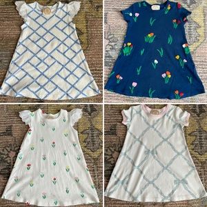 Lot of 4 TBBC Polly Play Dresses